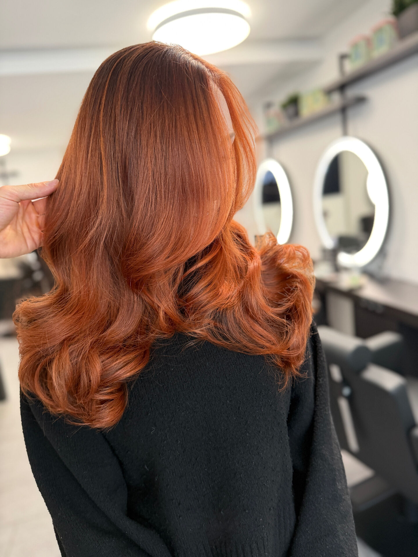 Balayage Ergebnis — natürlicher Farbverlauf